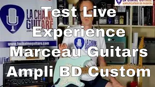 Guitare Tom Marceau modèle Expérience - Ampli BD Custom - Test en live - Take 1