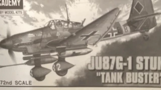 Academy 1/72 JU87G-1 Stuka  Build Update 2