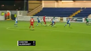 Chester City 0-1 Aldershot Town (22nd November 2008)