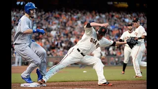 2014 World Series  San Francisco Giants VS Kansas City Royals Game 4