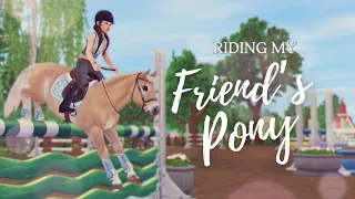 RIDING MY FRIEND'S PONY | SSO RRP | Lydia Shywild