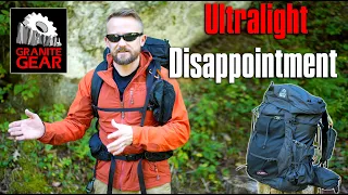 ⚠️ This is Why I Don't Recommend This Pack - Granite Gear Crown 2 60L Backpack Review