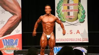 OFFICIAL Justin Firgaira Posing Routine 2014 Natural Olympia