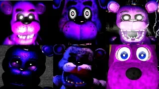 9 SHADOW FREDDY JUMPSCARES! | FNAF & Fangames (2019)