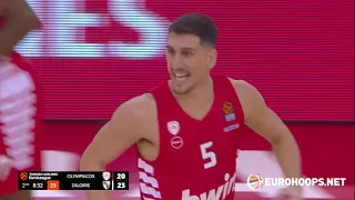 Olympiacos Piraeus - Zalgiris Kaunas 90-80: Giannoulis Larentzakis (15 points)