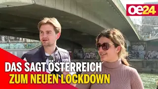 Umfrage: Das sagt Österreich zum neuen Lockdown