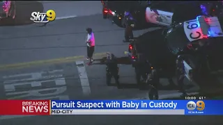 Domestic Violence Suspect In Custody Following CHP Pursuit, Baby Safe