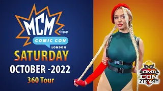 MCM London Comic Con 2022 October Saturday 360 Tour