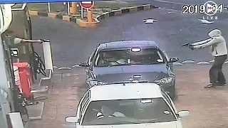 Caught on camera: Alleged Cape Town gang member assassinated at petrol station