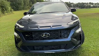 Walkaround 2022 Hyundai Kona N Line AWD [No Talking]