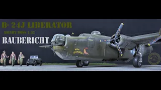 B- 24J Liberator Hobby Boss 1/32 Baubericht und Bilder