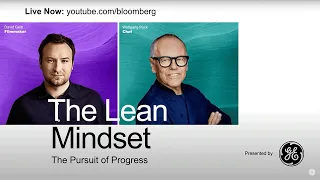 Pursuit of Perfection in Food | David Gelb & Wolfgang Puck | The Lean Mindset | GE