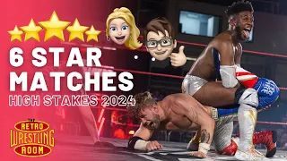 Will Ospreay vs Michael Oku RPW High Stakes 2024: 5 Stars? Ep 18 : The Retro Wrestling Room