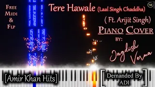 Tere Hawale Ft. Arijit Singh | Piano Cover By Jagdish Verma | Free Midi & FLP #newsong #arijitsingh