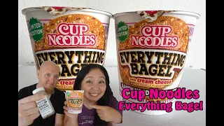 NEW!! Everything Bagel Cup Noodles!!