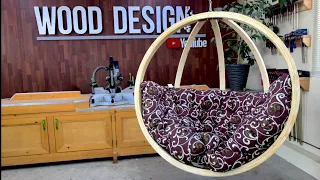 Egg SWiNG CHAiR. Садовые Качели своими руками.