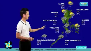 WEATHER UPDATE: Maulan na linggo ang haharapin ng Luzon ayon sa PAGASA