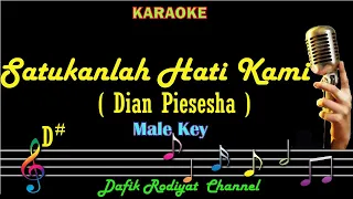 Satukanlah Hati Kami (Karaoke) Dian Piesesha/ Nada Pria/ Cowok/ Male Key D#m