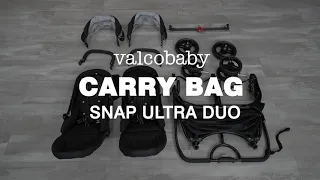 Snap Ultra DUO Double Pram Stroller Demo: Storage Bag | Valcobaby