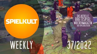 Weekly 37/2022 // Brettspiel-Reviews, Spieletreff, Vorschau