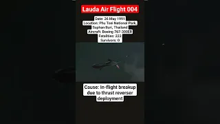 Lauda Air Flight 004 #shorts #aviation #planecrashes