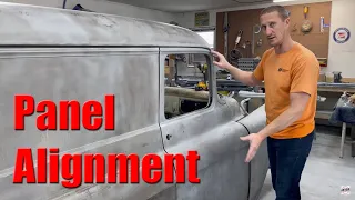 Guide to Mediocre Door Alignment on a 1956 Chevy Panel Truck