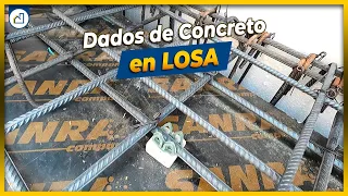 ✅DADOS DE CONCRETO EN LOSA✅