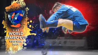 🇺🇿 🇺🇦 ZIYADINOV - RUDNIEV 79KG FINAL WORLD SAMBO CUP 2024 ARMENIA