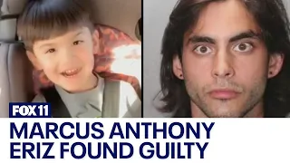 Marcus Anthony Eriz found guilty of 2nd degree murder