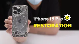 Destroyed iPhone 13 Pro Restoration