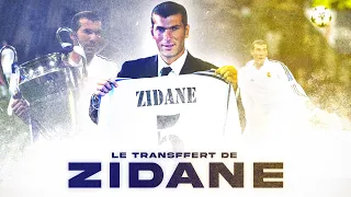 Le transfert de Zidane au Real Madrid.