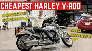 I BOUGHT The CHEAPEST and ROUGHEST Harley-Davidson V-ROD In The COUNTRY