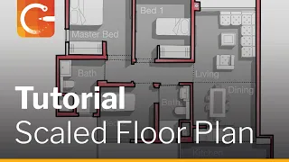 Rendering a Floor Plan | Architect Osama Elfar