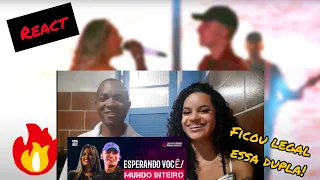 João Gomes -  ESPERANDO VOCÊ/MUNDO INTEIRO (REACT- Jessica e Juan)