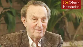 Holocaust Survivor Herbert Zipper on "Magnificent People" | USC Shoah Foundation