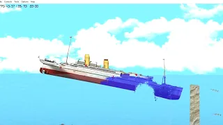 Floating Sandbox - HMHS Britannic Sinking Animation