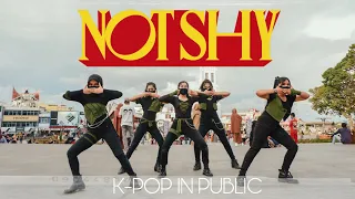 [K-POP IN PUBLIC] "NOT SHY - ITZY" DANCE COVER BY GG DANCER - JAM GADANG BUKITTINGGI (INDONESIA)