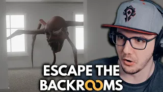 ПЫТАЕМСЯ СБЕЖАТЬ С ЗАКУЛИСЬЯ ► Escape the Backrooms ( БЭКРУМС ) ПРОХОЖДЕНИЕ #2