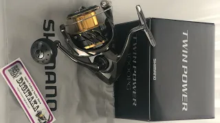 Unpacking (распаковка) Shimano Twin Power 2020 4000 PG из Японии магазин Digitaka