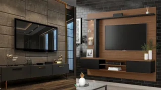 Top 50 TV unit designs 2024 | TV Cupboard decor |Home interior design ideas