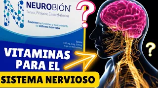 Enfermedades que se curan CONSUMIENDO Vitaminas b1 b6 b12 - NEUROBION Complejo B