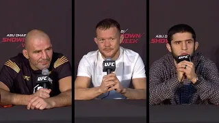 UFC 267: Лучшие моменты пресс конференции