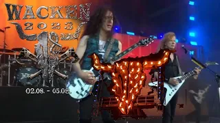 Megadeth, tornado of souls Wacken feat. Marty Friedman 2023
