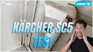 Kärcher SC5 Dampfreiniger EasyFix Test | 20 Jahre alte Dusche reinigen - ACHTUNG ekelig!
