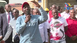 RIENG: DP Ruto learns new word in Dandora, says Uhuru allowed him to 'tanga tanga'