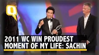 Sachin Tendulkar Speaks at the 2020 Laureus World Sports Awards in Berlin | The Quint