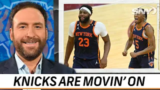NBA Insider Ian Begley reacts to the Knicks finishing off the Cavs, advancing to 2nd round  | SNY