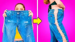 How to Make Stylish Clothes From Your Old Jeans