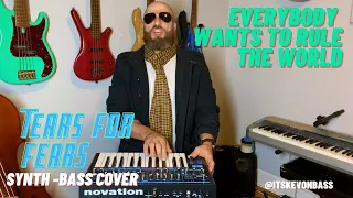 Tears for Fears - EVERYBODY WANTS TO RULE THE WORLD (Synth-Bass Cover)