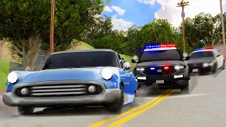 🚔 Погоня ПОЛИЦИИ по ГЕТТО в GTA SAMP!